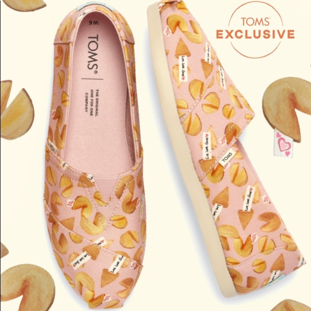 TOMS Women’s Alpargata Fortune Cookie Shoes